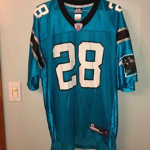 N.C. Panthers #28 Stewart NFL Jesery